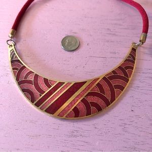 Cloisonné Necklace